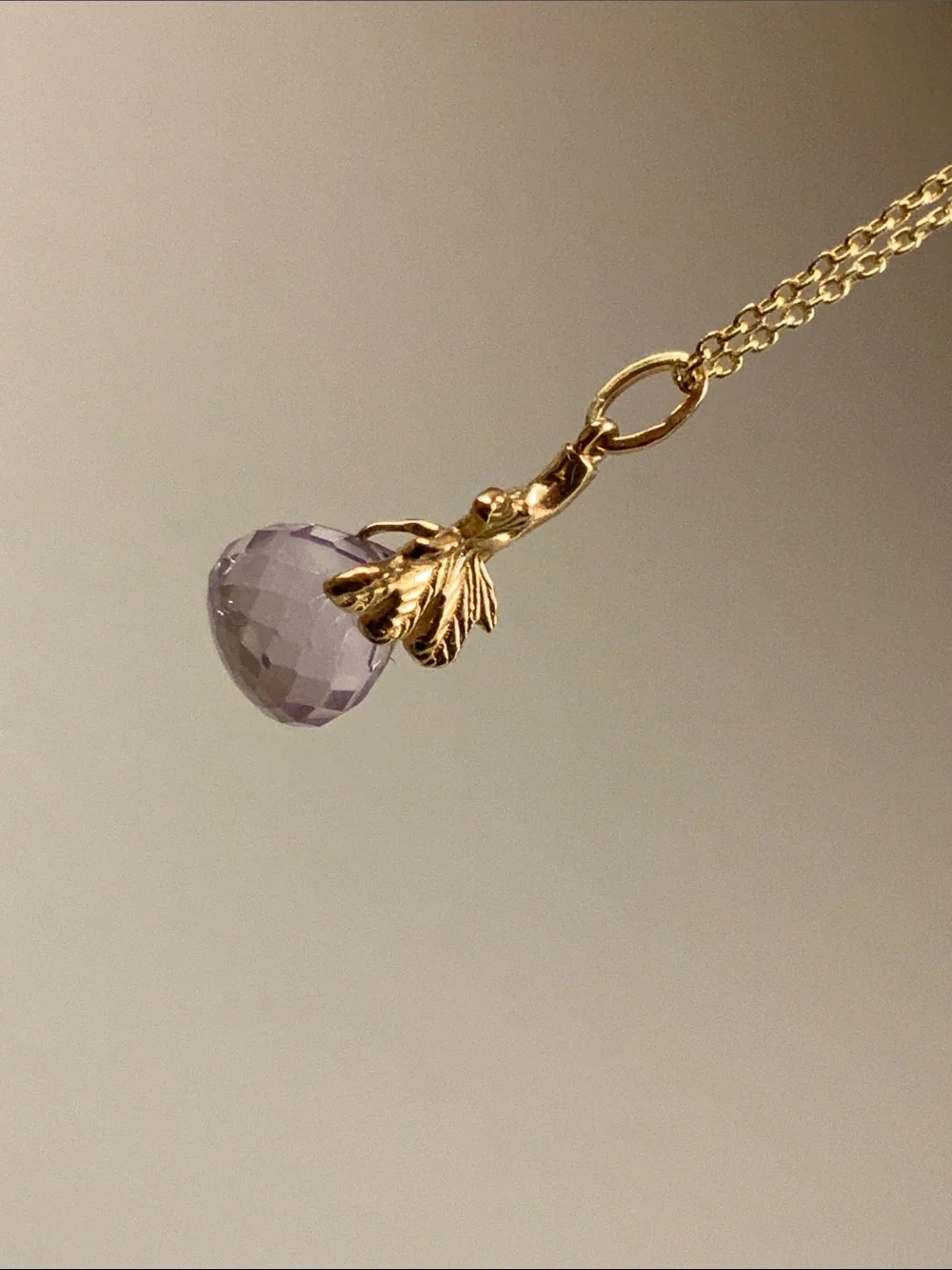 Catbird Fig Charm 14K Yellow Gold CATBIRD Neighbor’s Fig Tree Charm